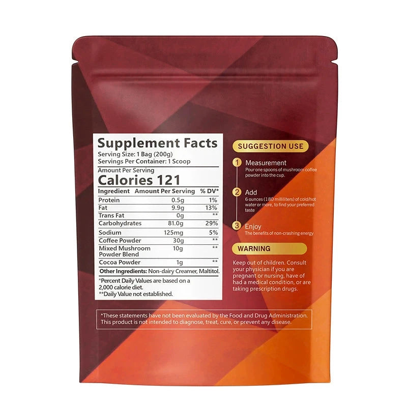 Instant Mushroom Coffee Blend