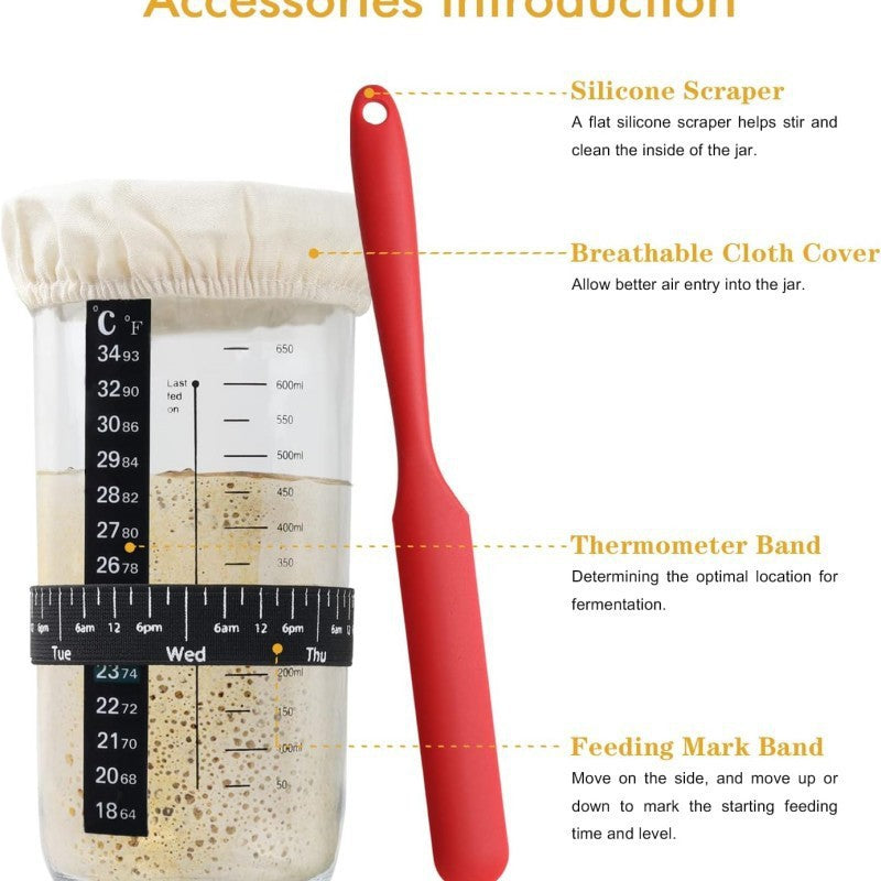 Fermentation Glass Jar with Accessories