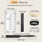 Fermentation Glass Jar with Accessories